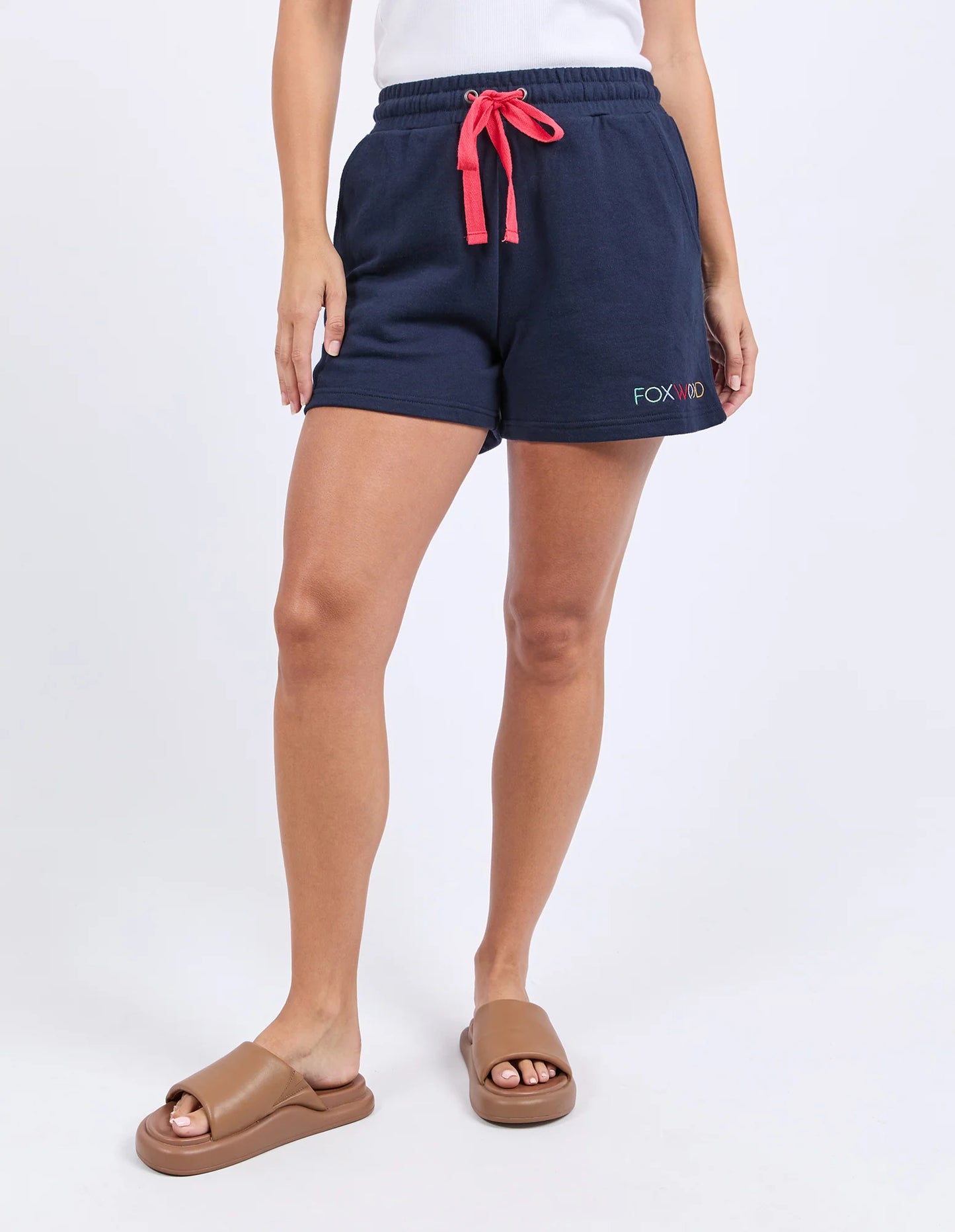 FOXWOOD - Simplified Confetti Short Navy