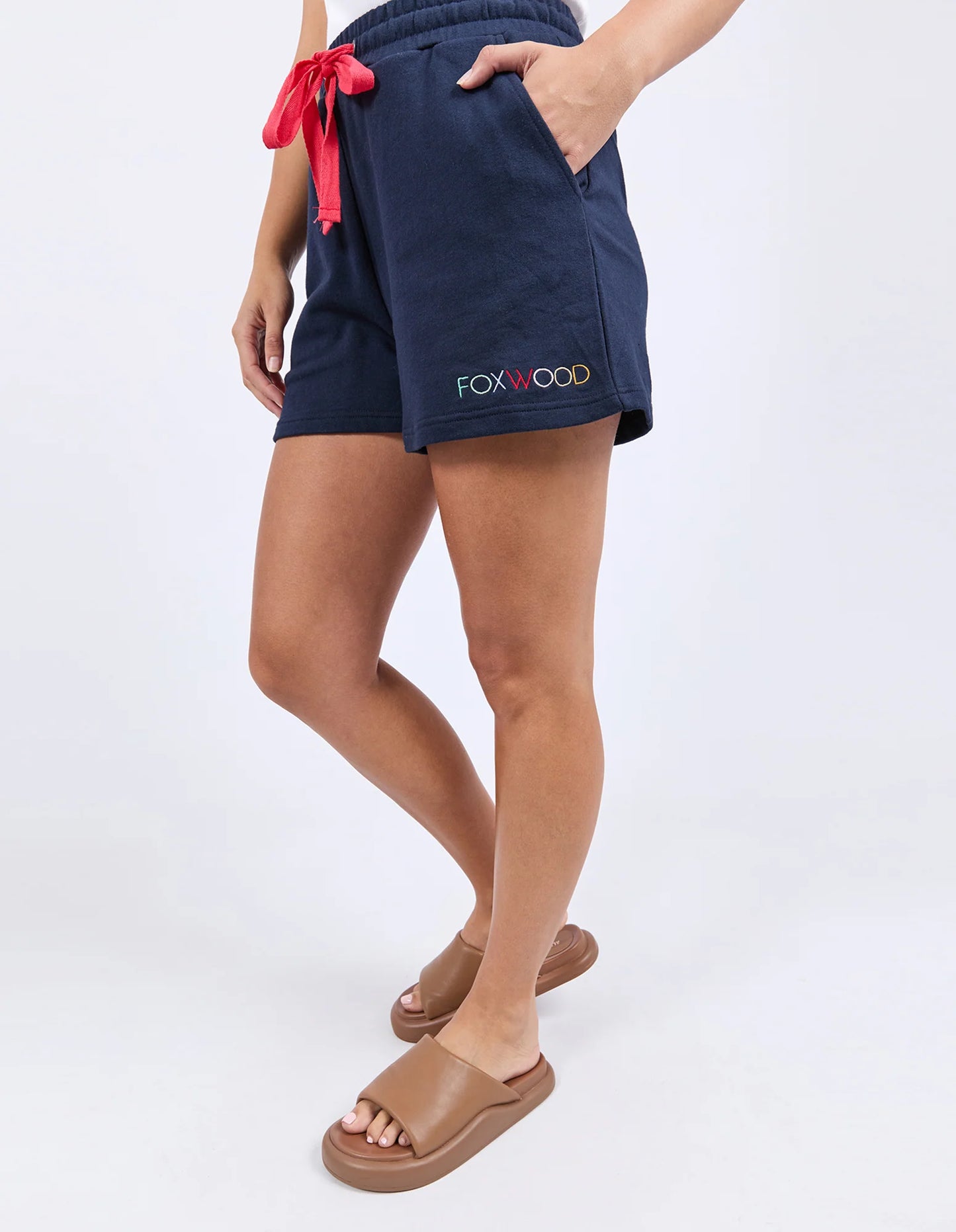 FOXWOOD - Simplified Confetti Short Navy