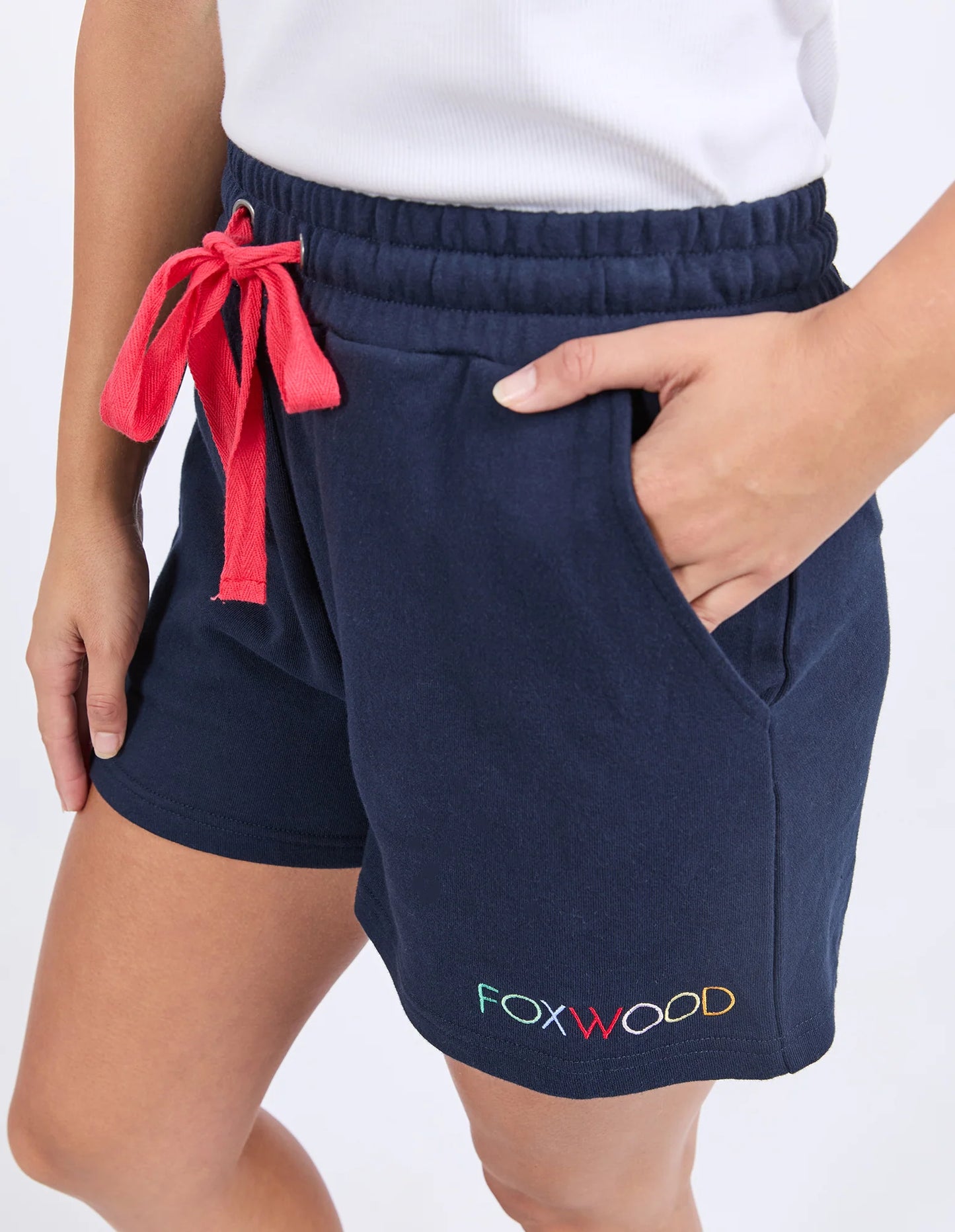 FOXWOOD - Simplified Confetti Short Navy