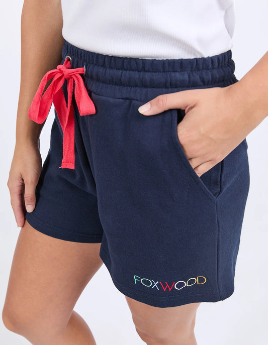 FOXWOOD - Simplified Confetti Short Navy