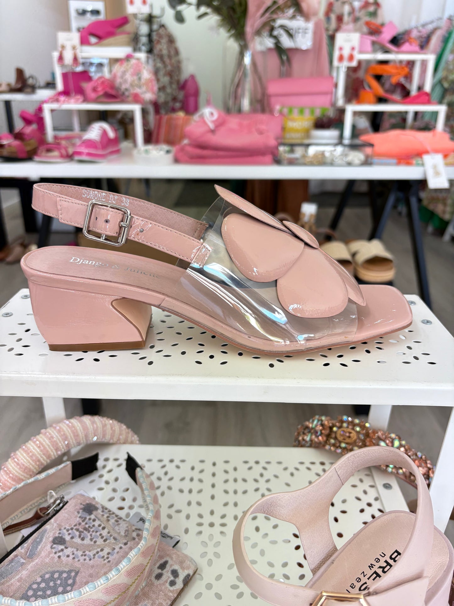 Django & Juliette - Somone Pale Pink Patent Leather