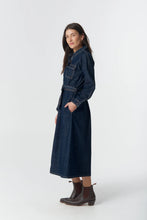 Load image into Gallery viewer, Goondiwindi Cotton - Stockman Denim Dress - Dark Indigo
