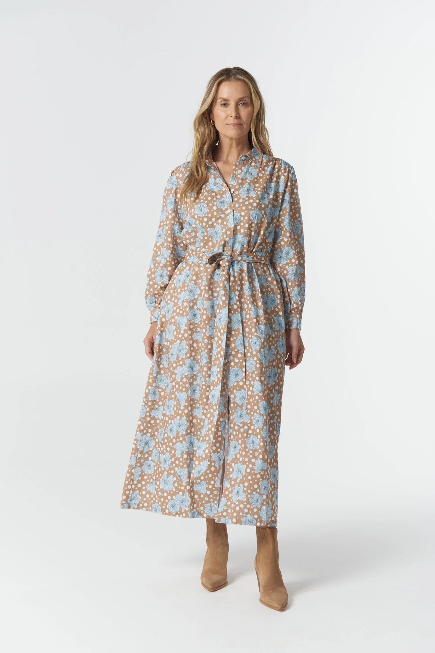 Goondiwindi Cotton - Outpost Maxi Dress - Country Club Print