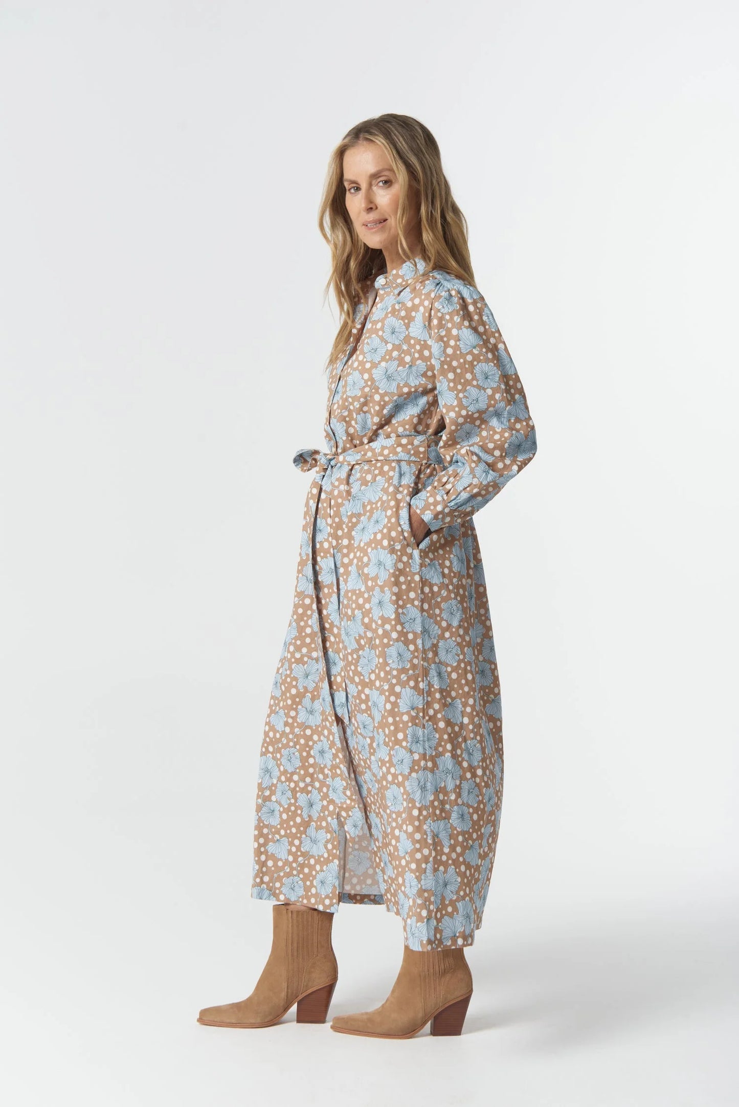 Goondiwindi Cotton - Outpost Maxi Dress - Country Club Print