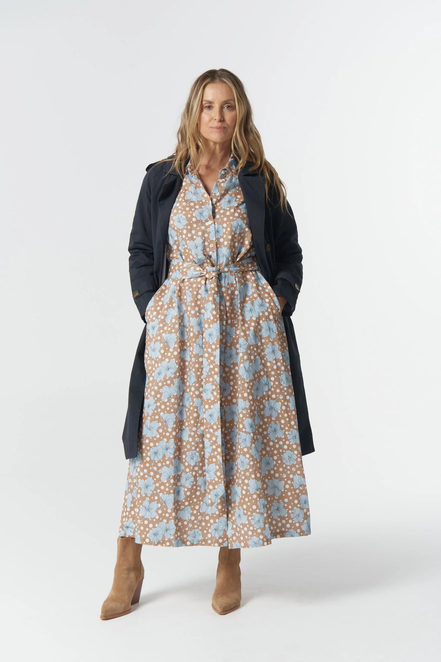 Goondiwindi Cotton - Outpost Maxi Dress - Country Club Print