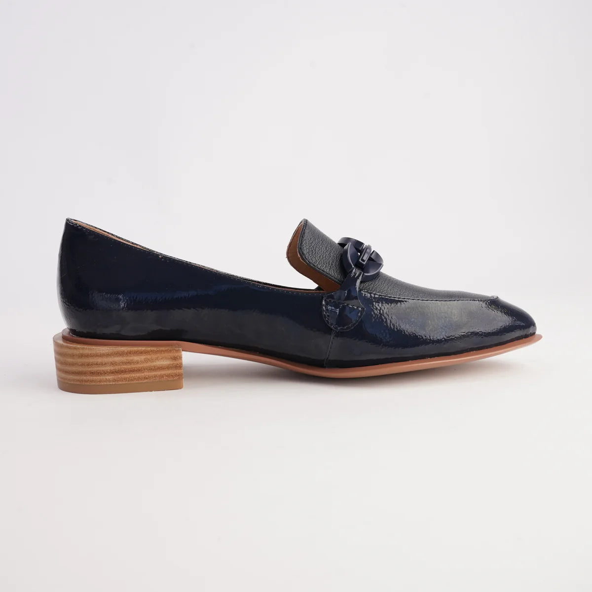 Django and Juliette - ELLIOTTS Navy Patent Leather