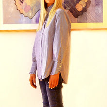 Load image into Gallery viewer, Who's Charlie - Lottie - Digital Print Ladies Cotton Poplin Shir
