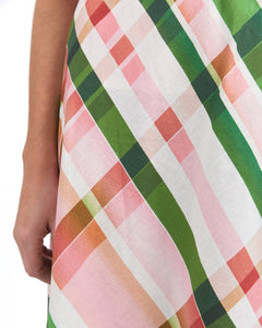 elm - Bree Check Skirt Multi Check