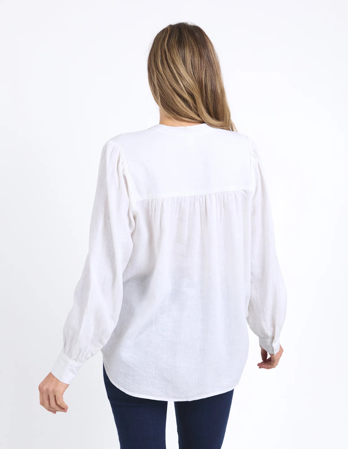 elm - Lucille Blouse Marshmallow