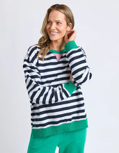 Load image into Gallery viewer, elm - Maps Crew Navy &amp; White Stripe
