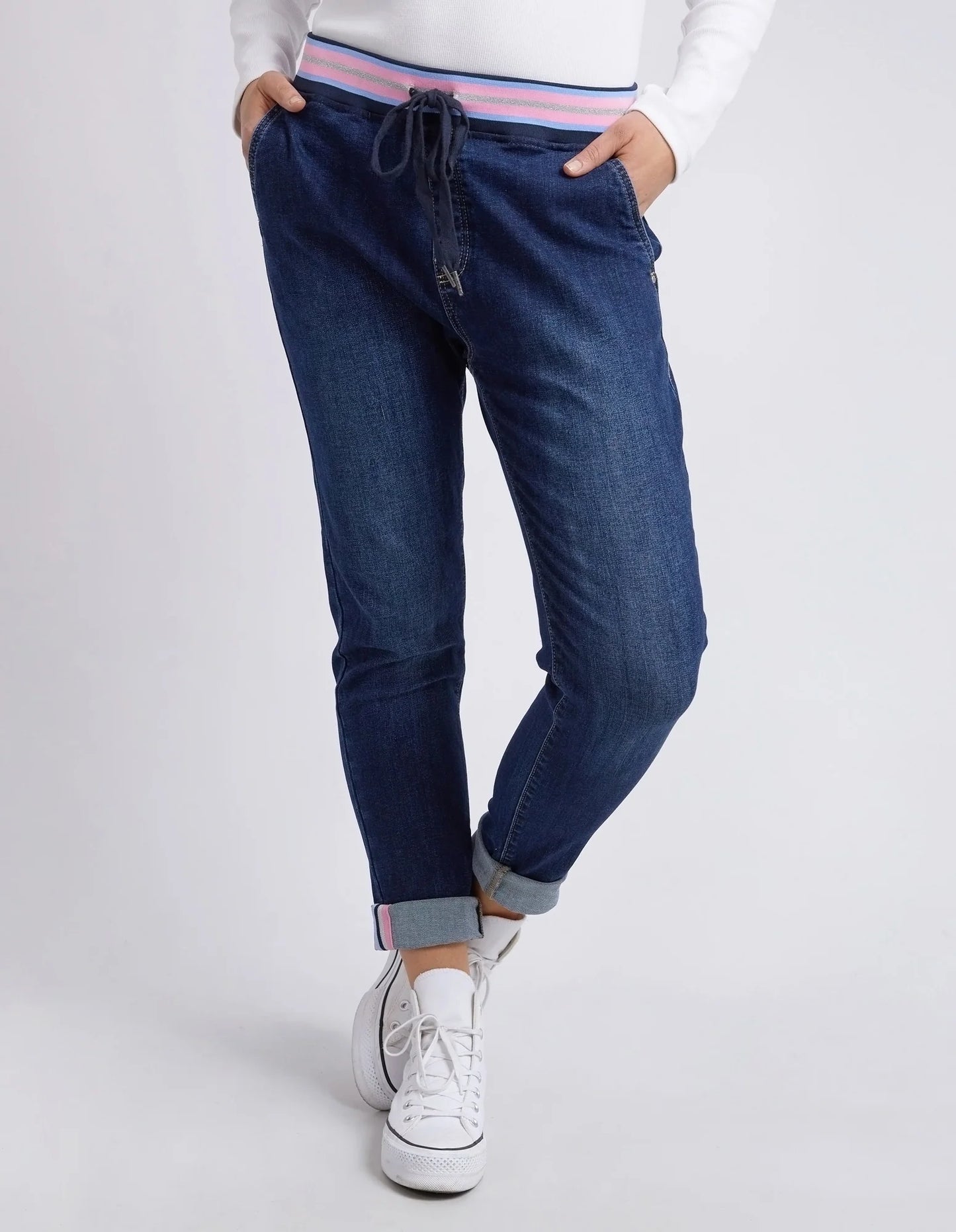 elm - Melody Denim Jogger Indigo