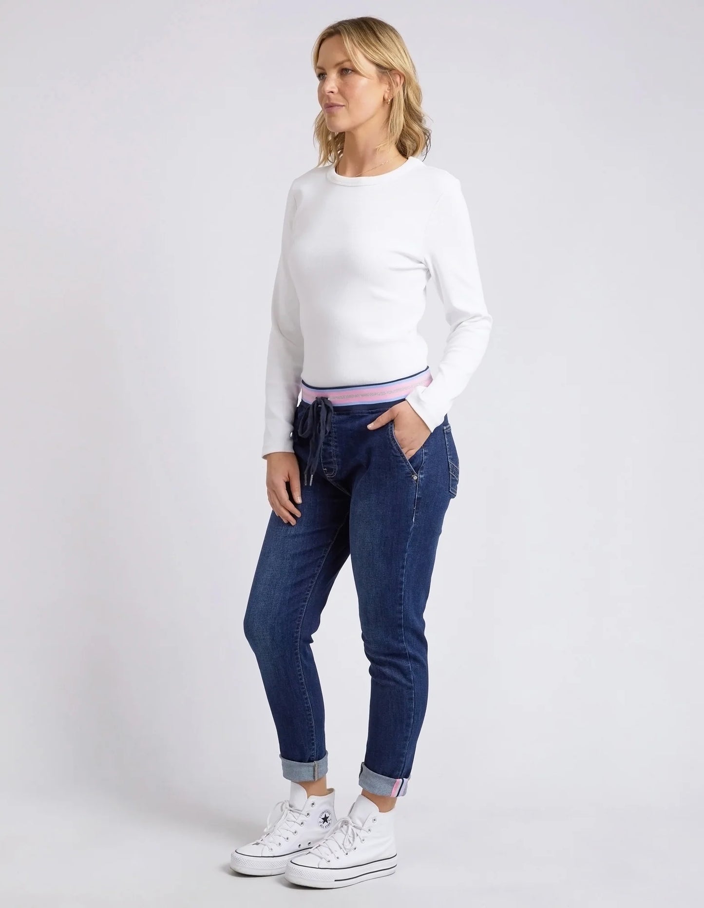 elm - Melody Denim Jogger Indigo