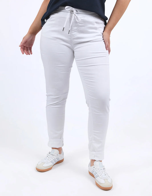 elm - Margo Jogger White