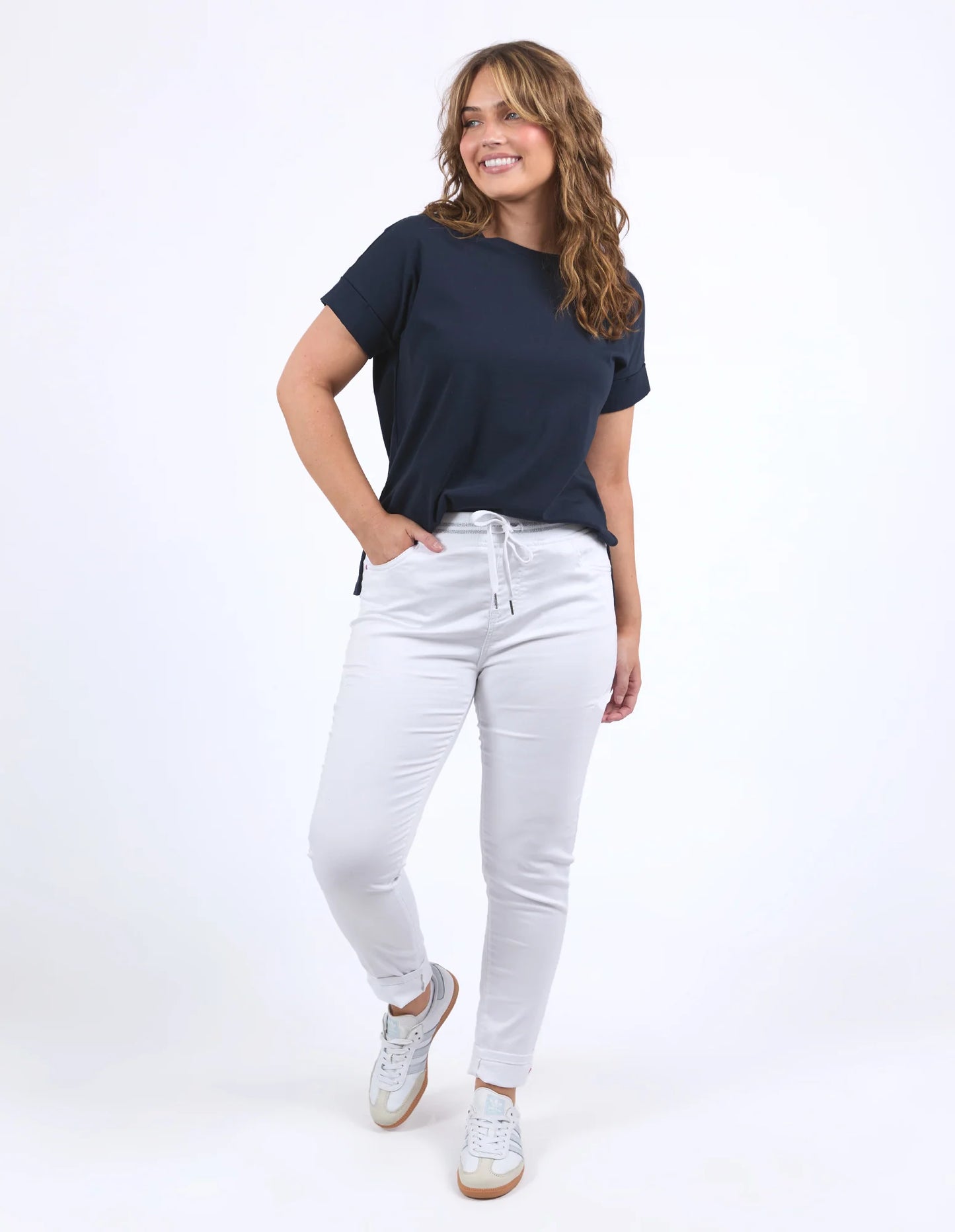 elm - Margo Jogger White