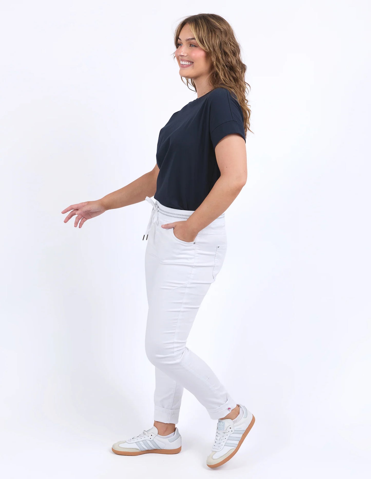elm - Margo Jogger White
