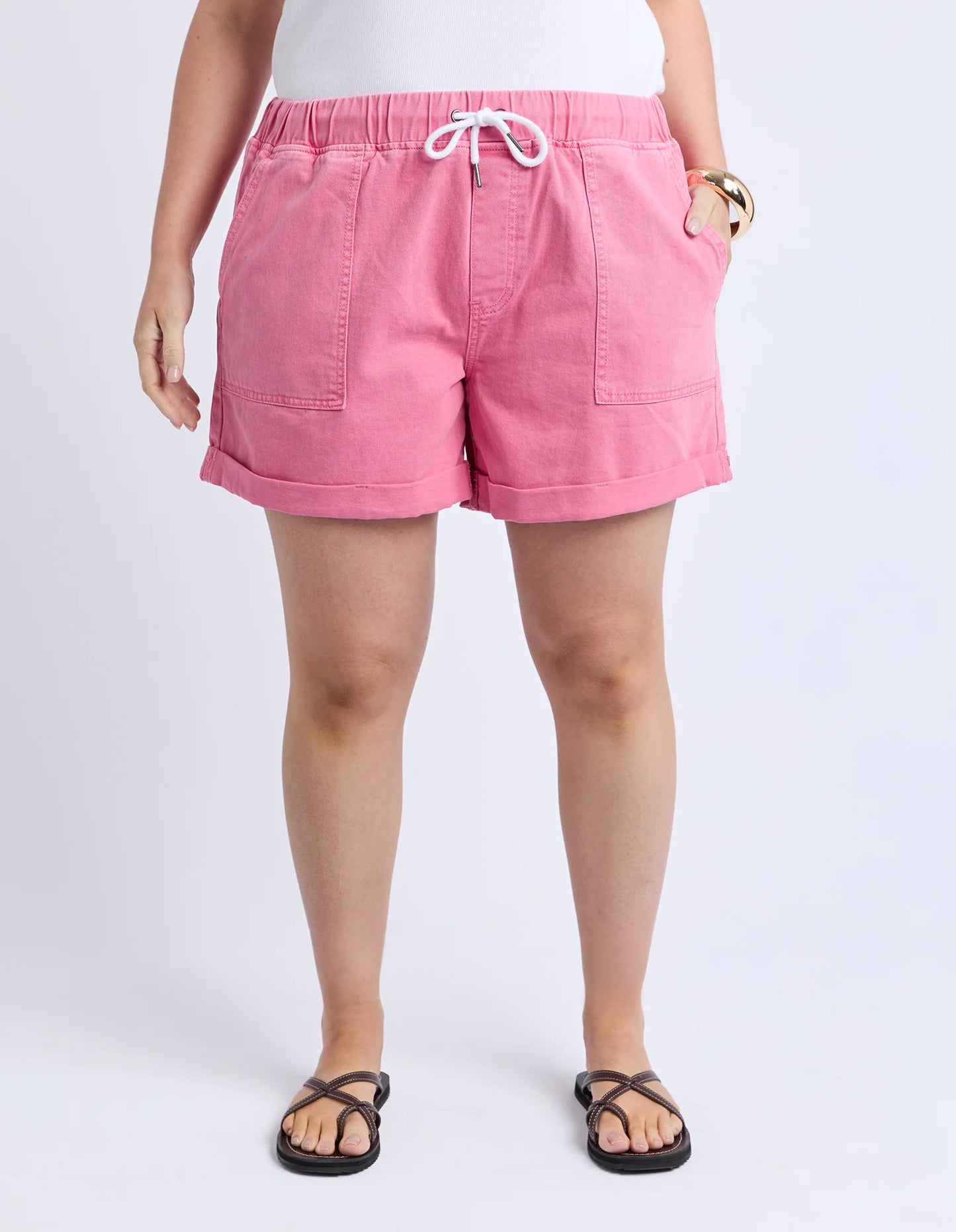elm - Emma Relaxed Short Chateau Rose