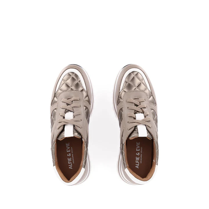 Alfie & Evie - HELENA Dark Stone /White