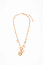 Load image into Gallery viewer, adorne - Resin Jewel Cluster Necklace (Pink)
