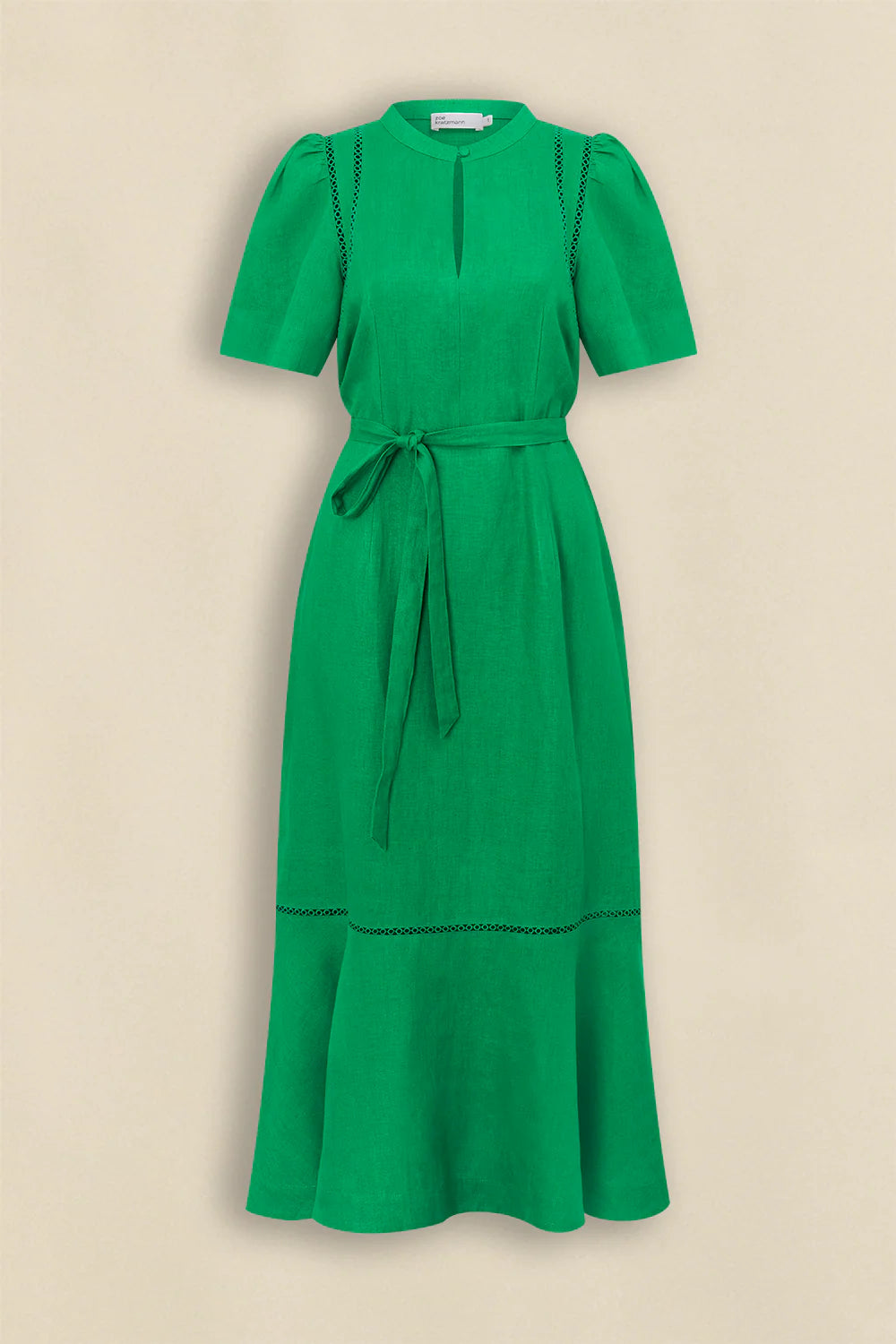 zoe kratzmann - cable dress parrot