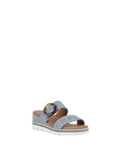 Load image into Gallery viewer, BAY LANE - RIVERTON Denim Raffia
