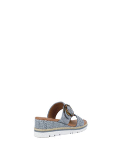 BAY LANE - RIVERTON Denim Raffia