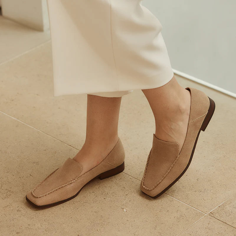 EOS - DAYLAN Sand emboss-kid suede