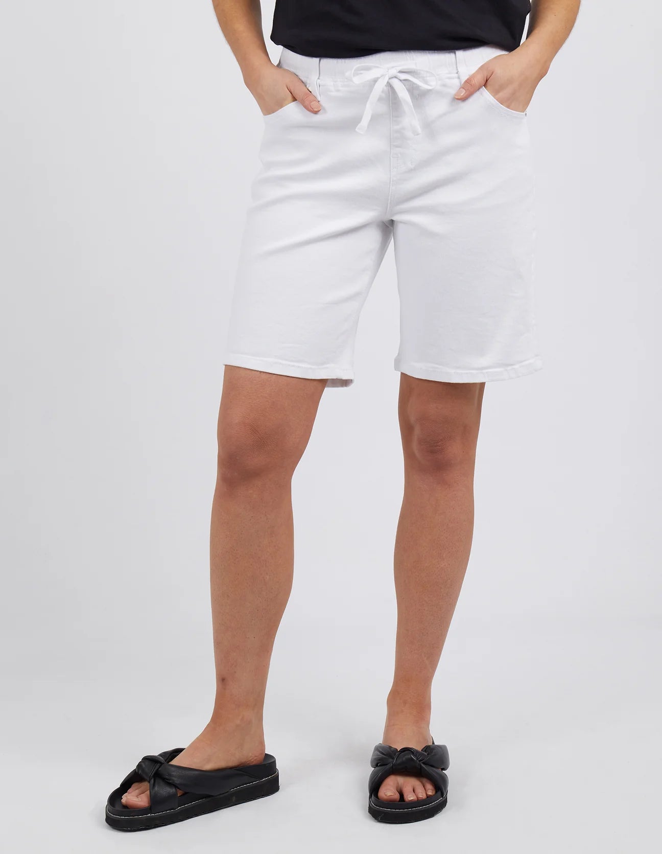 FOXWOOD - Gabby Bermuda Short White