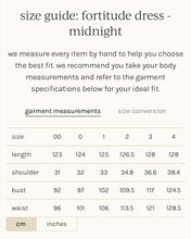 Load image into Gallery viewer, zoe kratzmann - fortitude dress - midnight
