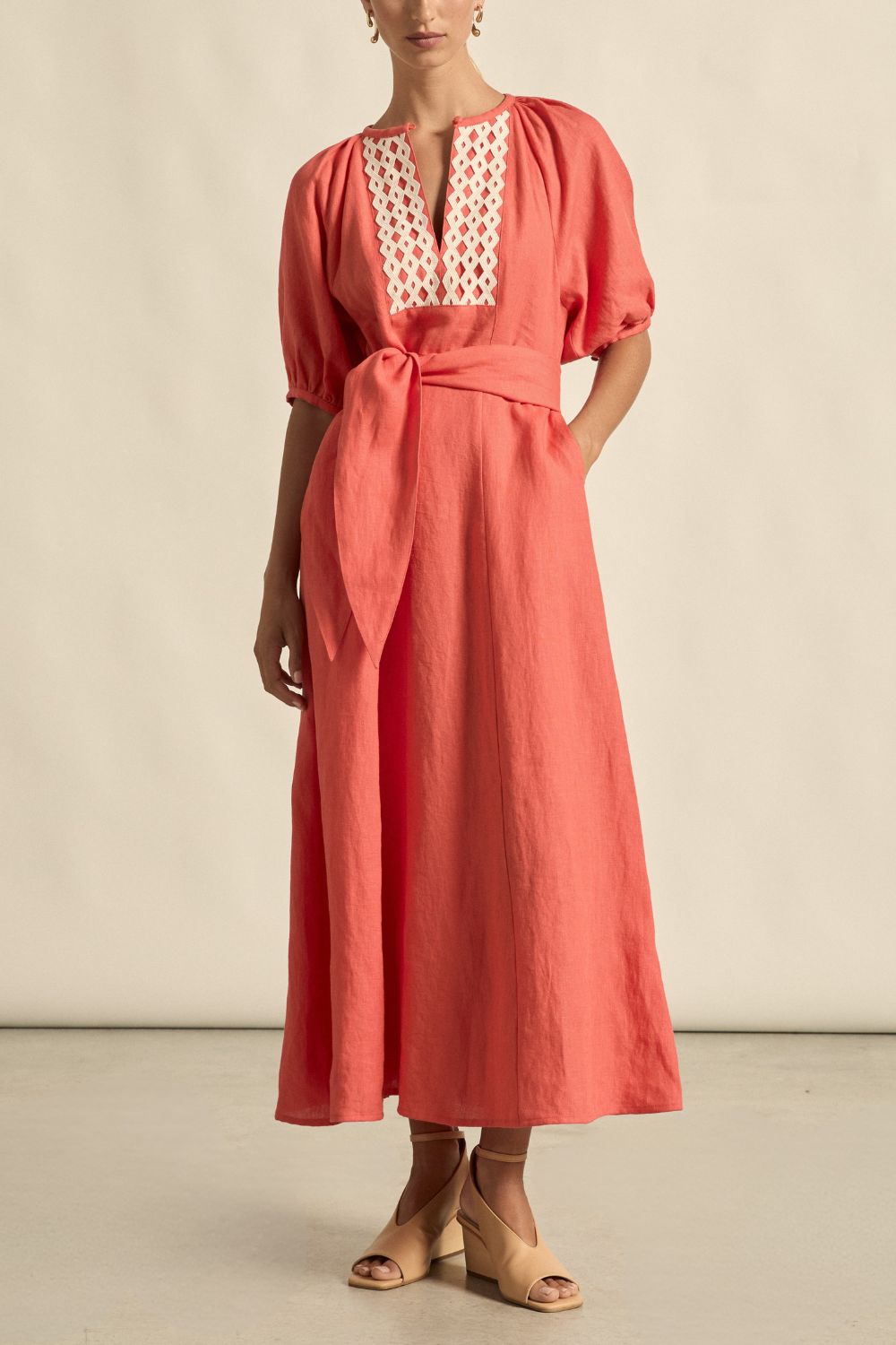 zoe kratzmann - harvest dress melon