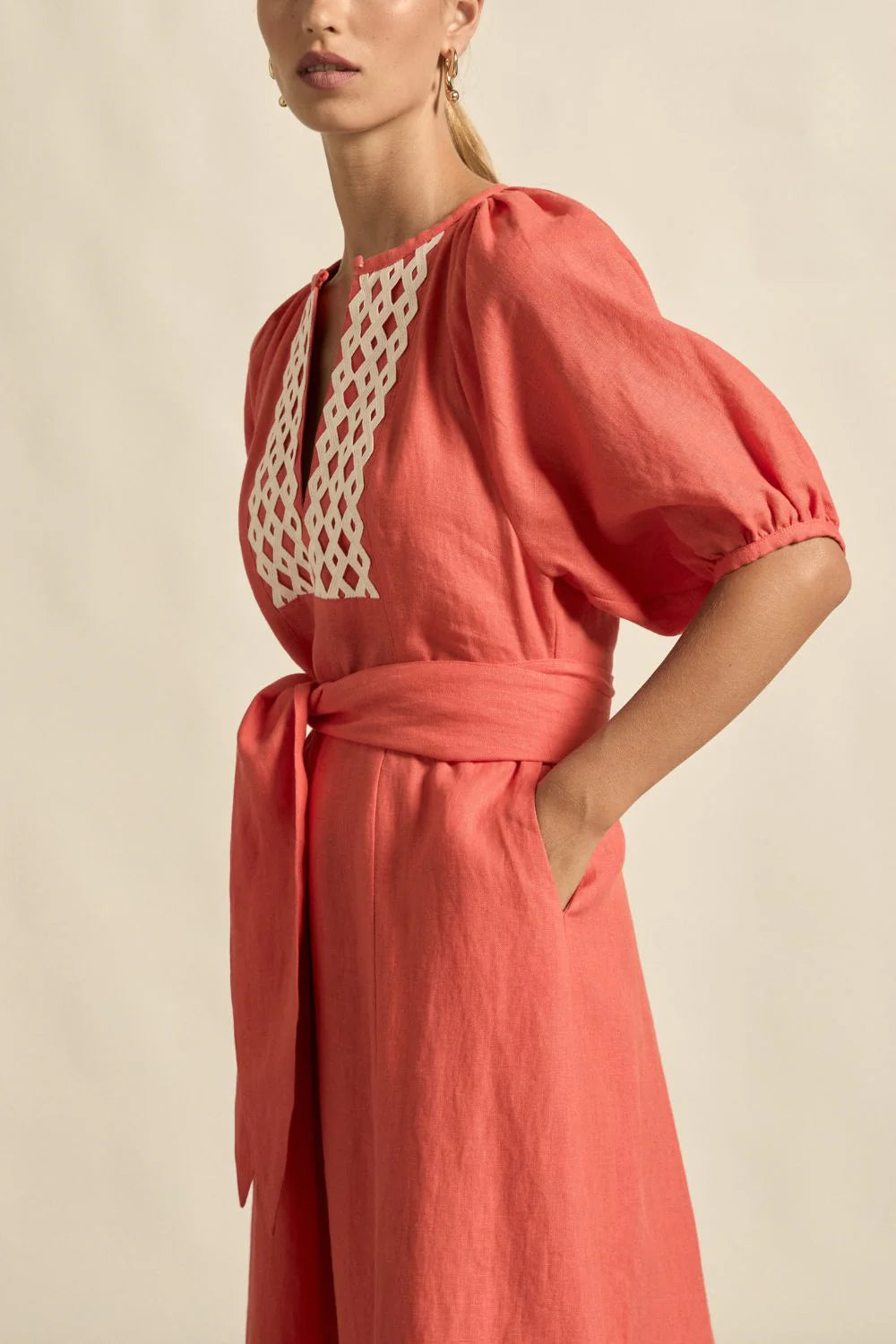 zoe kratzmann - harvest dress melon