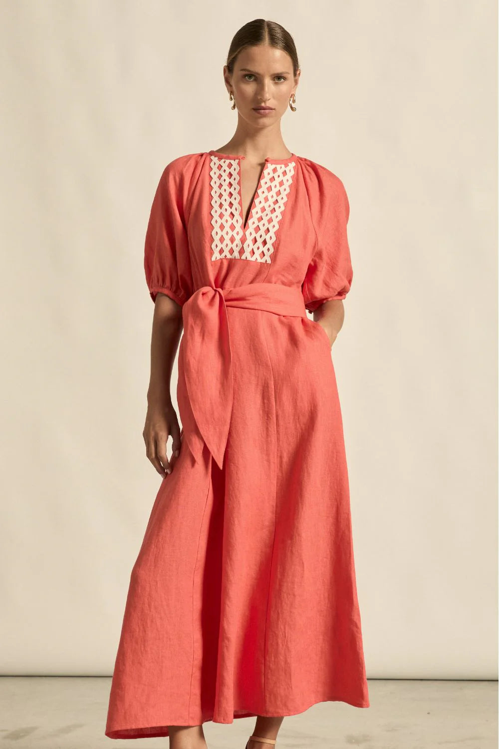 zoe kratzmann - harvest dress melon