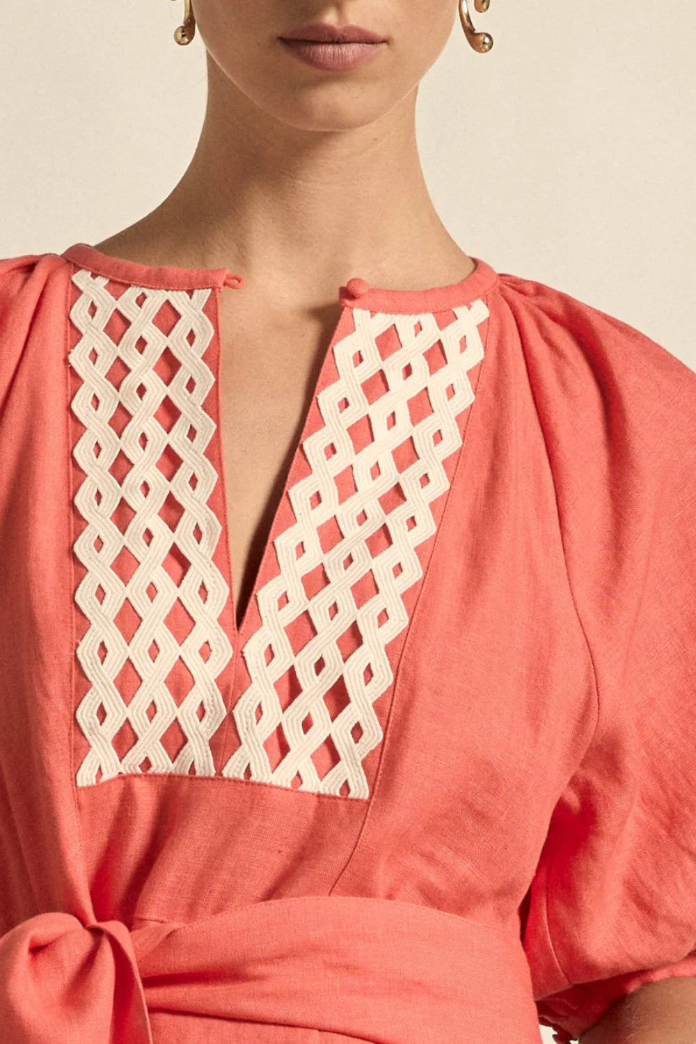 zoe kratzmann - harvest dress melon