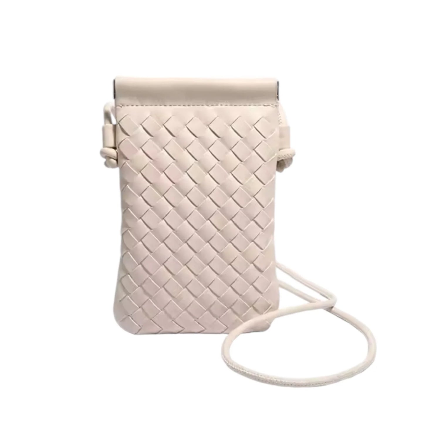 L'ora D'oro -CALL ME Leather Weaved Crossbody Bag