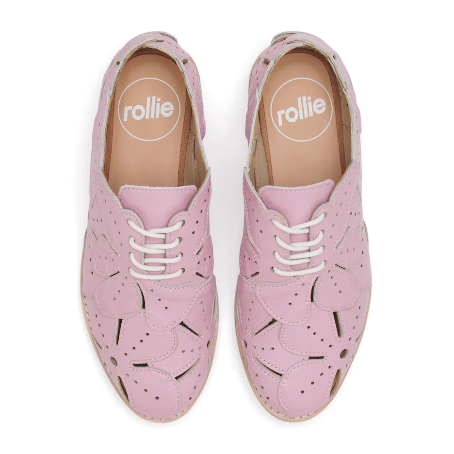 Rollie - Derby Applique Rose Blush