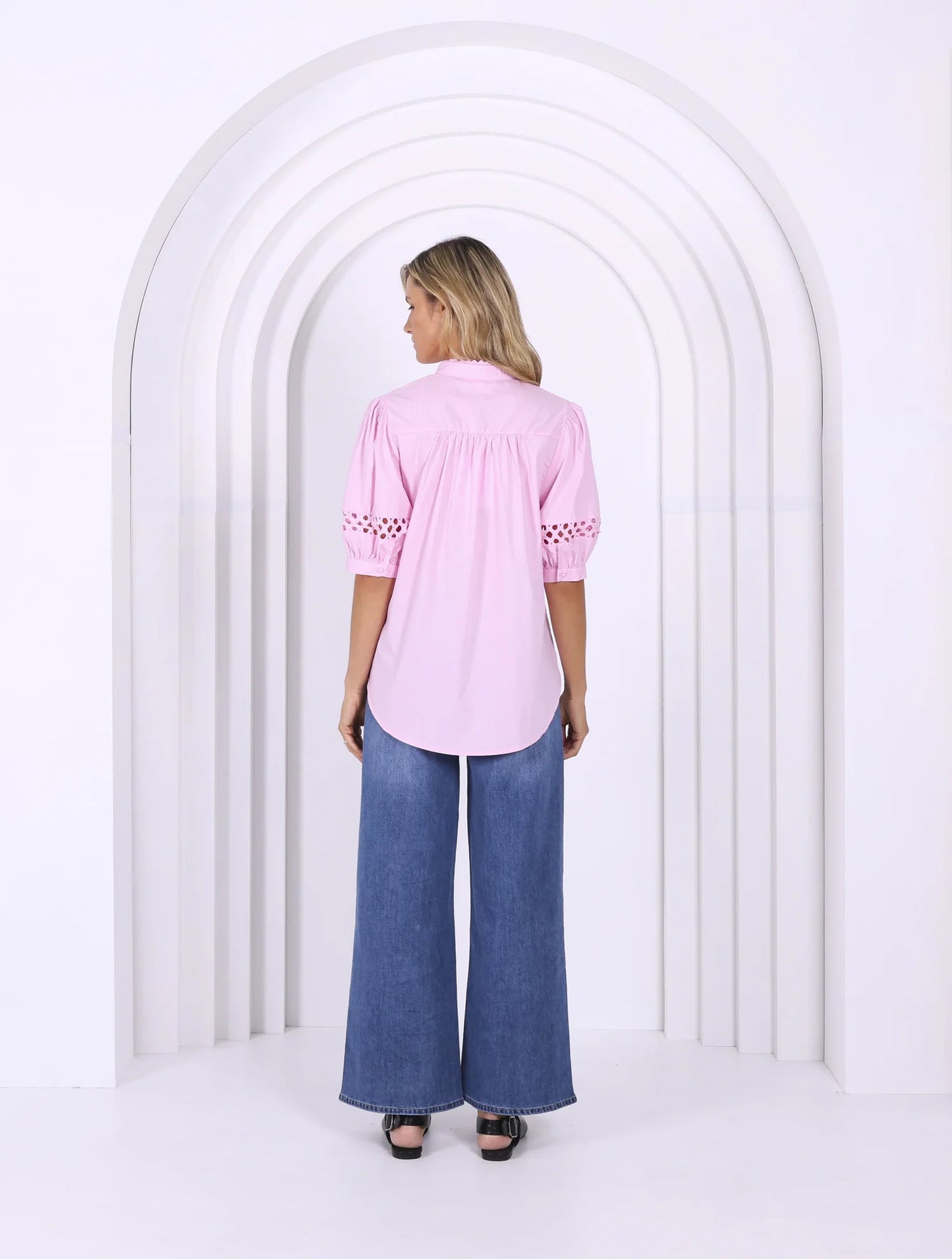 LEONI - Grace Top Pink