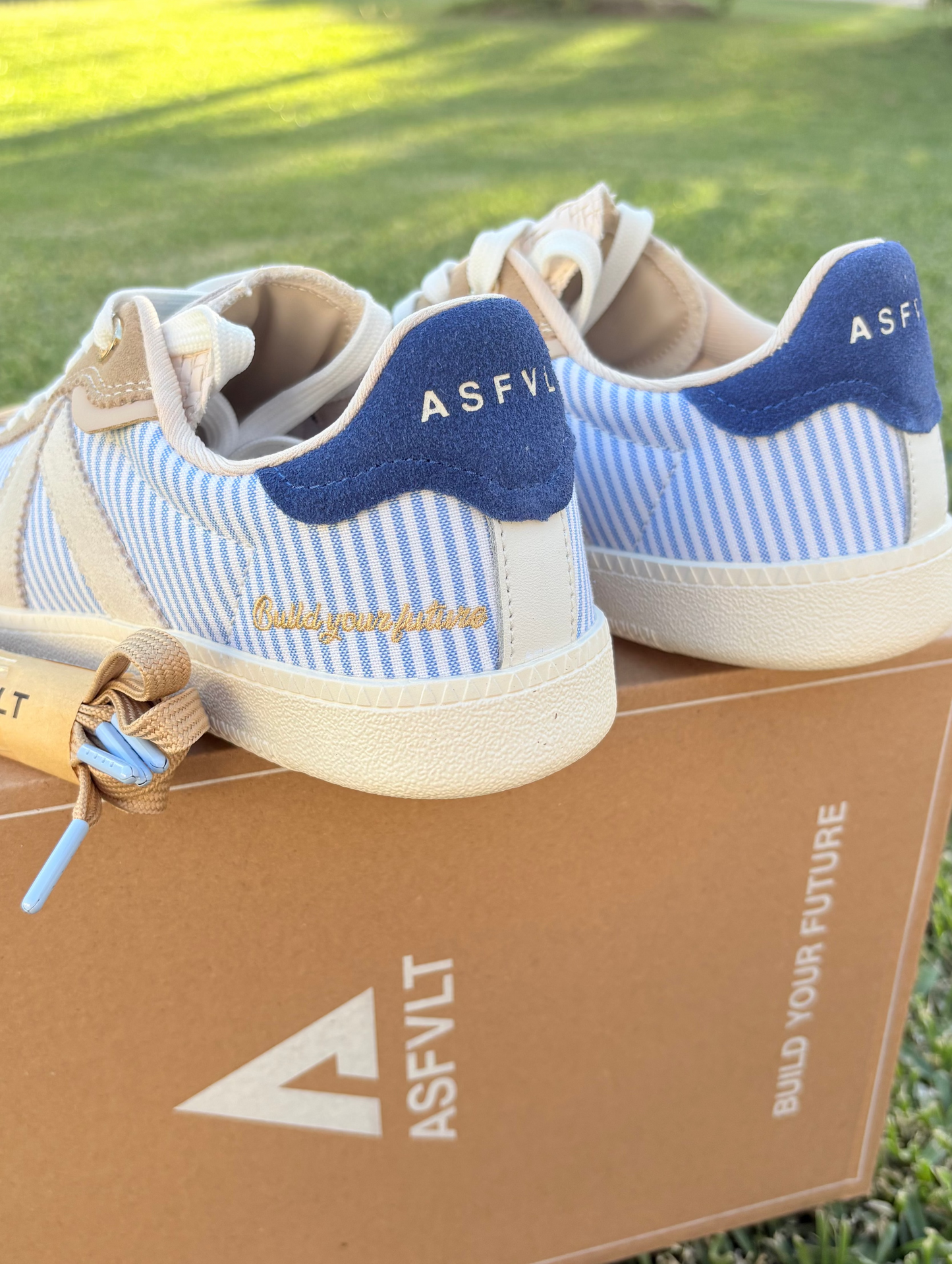 ASFVLT - Elite Classic Blue Stripe/Sand