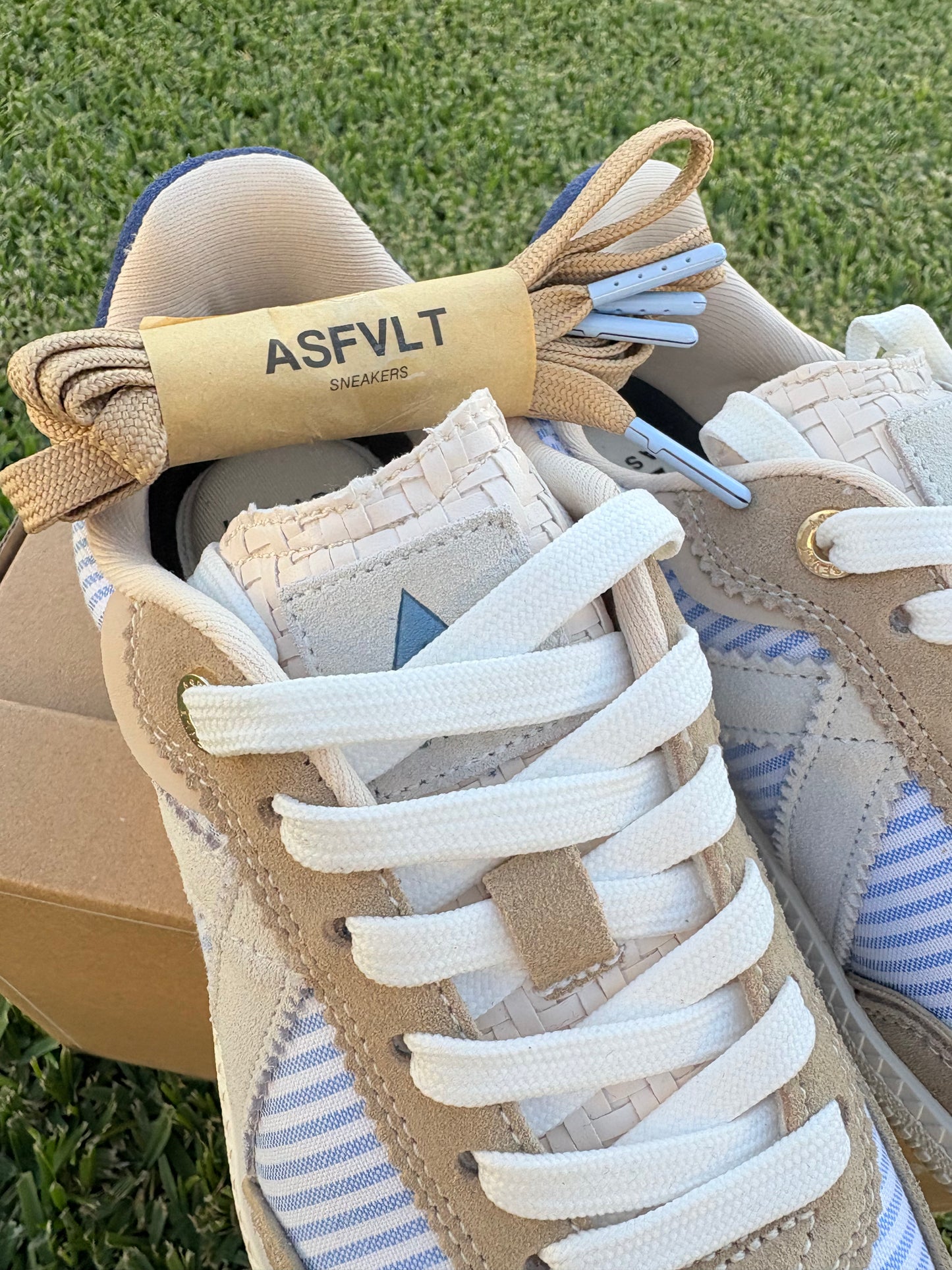 ASFVLT - Elite Classic Blue Stripe/Sand