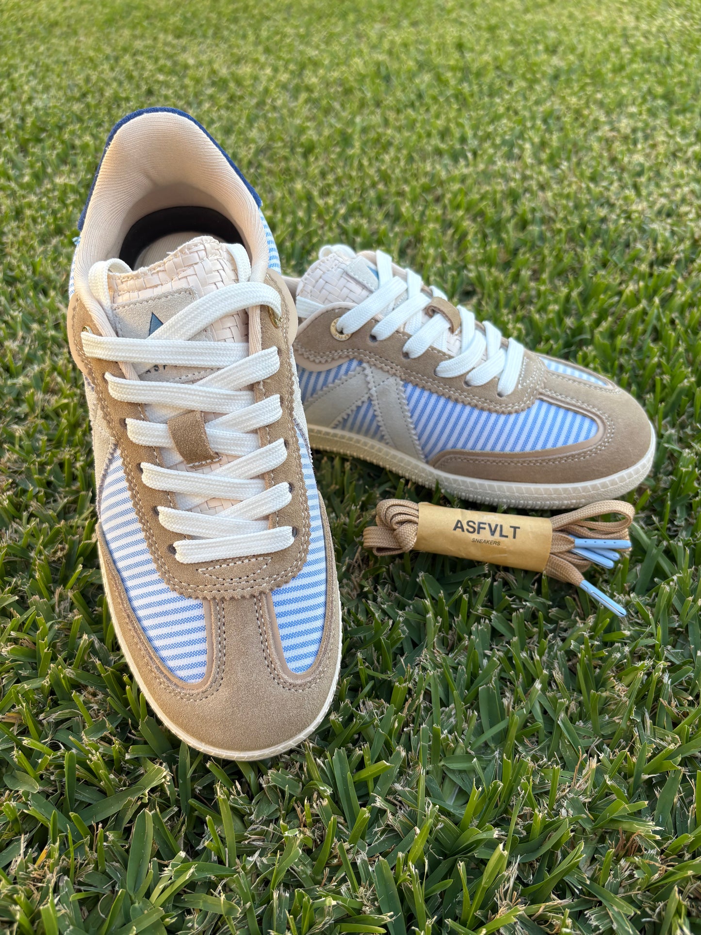 ASFVLT - Elite Classic Blue Stripe/Sand