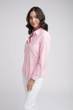 Load image into Gallery viewer, Goondiwindi Cotton - Classic Pale Pink/White Stripe Cotton Shirt
