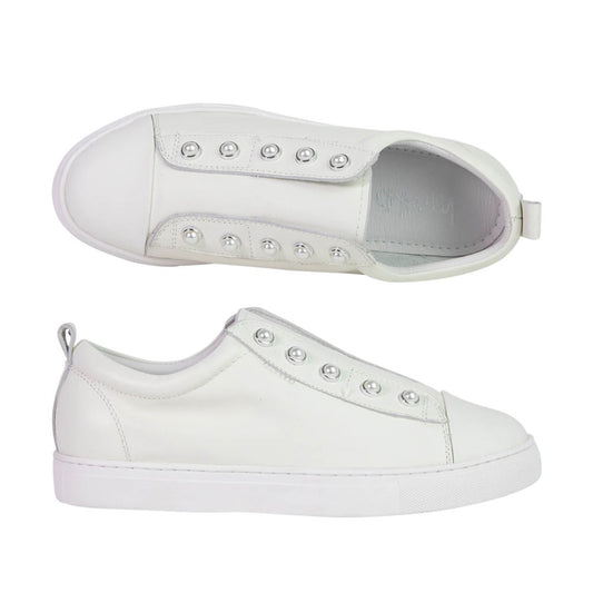 Hinako - Pearl Cream/White