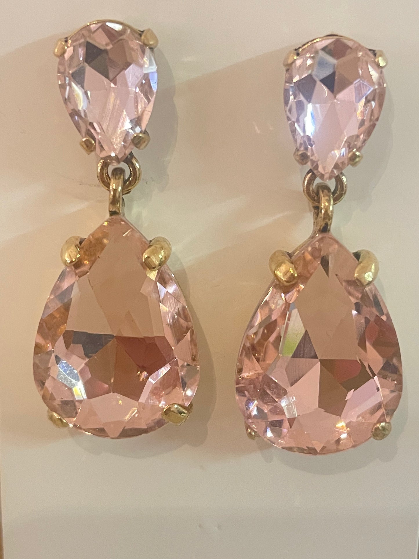 Bling Earring - Pale Pink