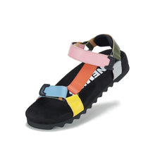 Load image into Gallery viewer, Rollie - Sandal Tooth Wedge Citrus Splash
