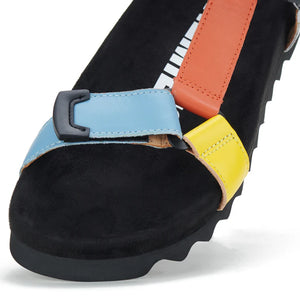 Rollie - Sandal Tooth Wedge Citrus Splash