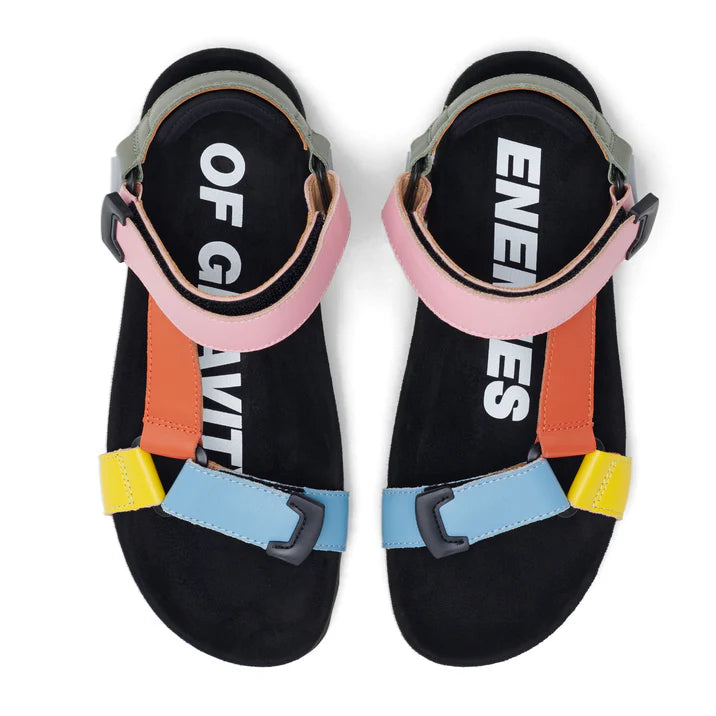 Rollie - Sandal Tooth Wedge Citrus Splash