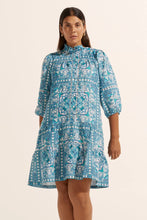 Load image into Gallery viewer, zoe kratzmann - beacon dress - sapphire tile
