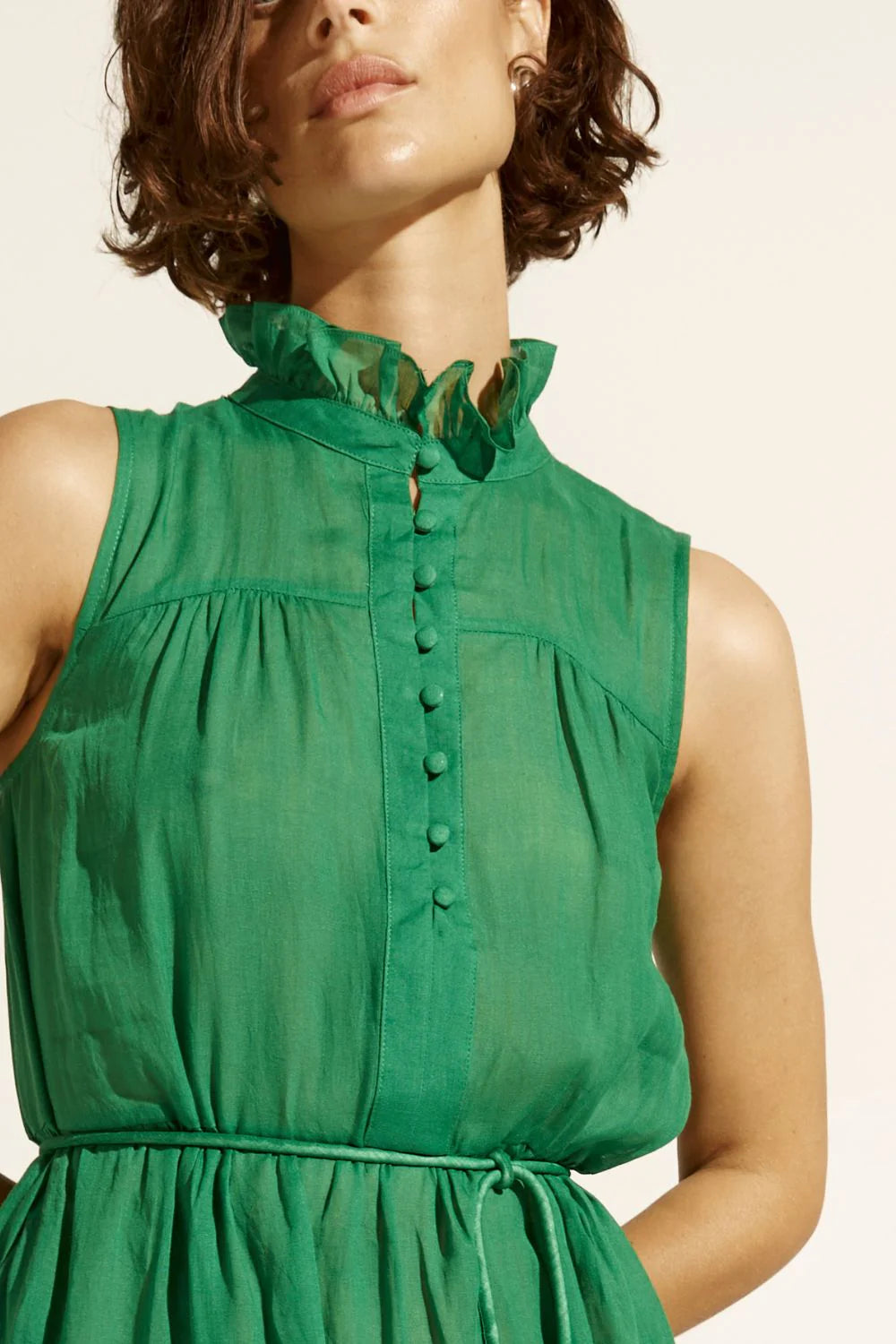 zoe kratzmann - marquee dress - palm green