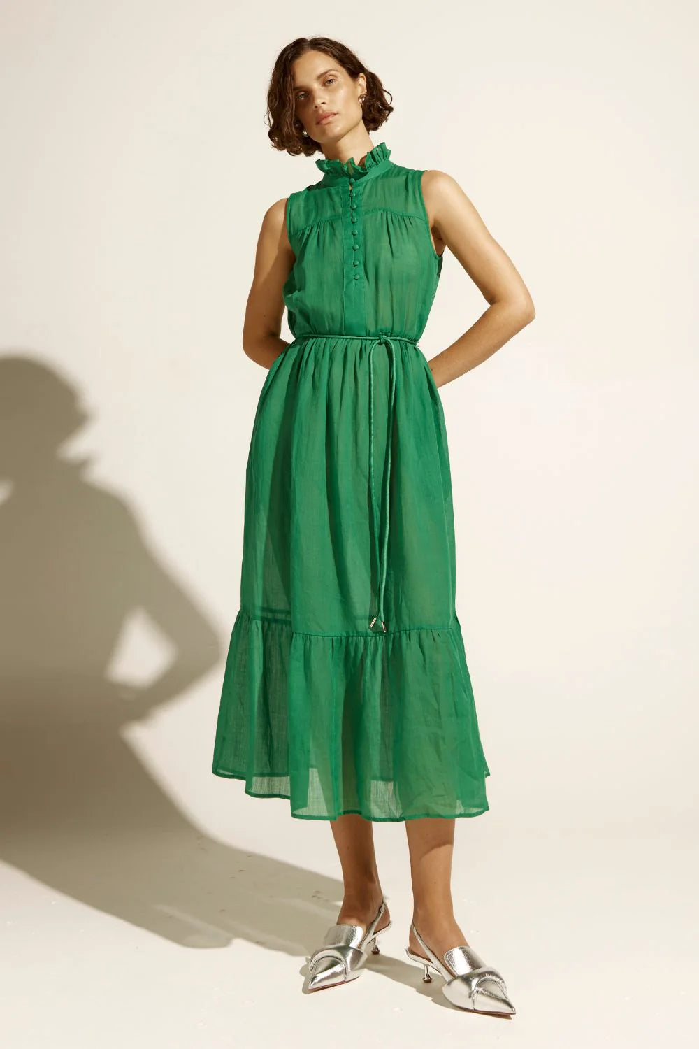 zoe kratzmann - marquee dress - palm green