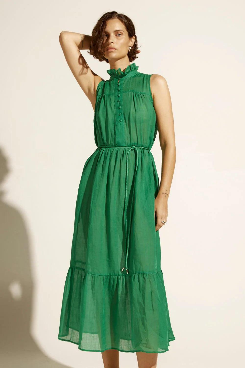 zoe kratzmann - marquee dress - palm green
