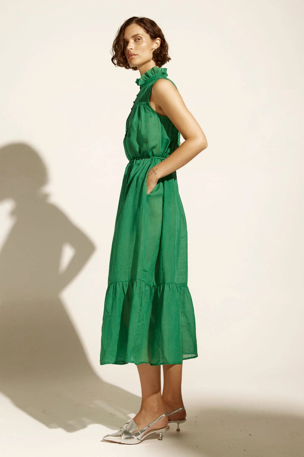 zoe kratzmann - marquee dress - palm green