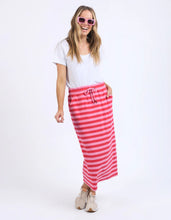 Load image into Gallery viewer, elm - Sunset Stripe Skirt Bittersweet &amp; Pink
